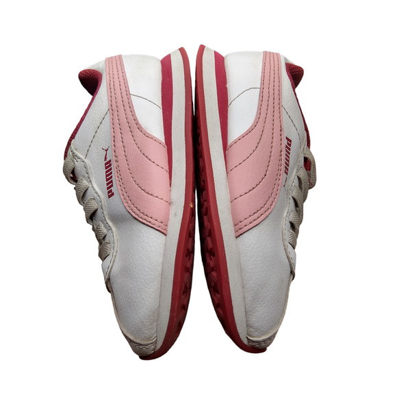 Puma Other - Puma Turin Toddler sz 11c Puma White and Calypso Coral